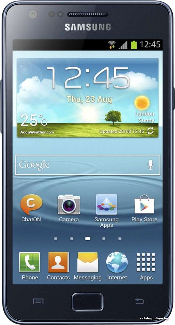 Замена аккумулятора (батареи) Samsung Galaxy S II Plus